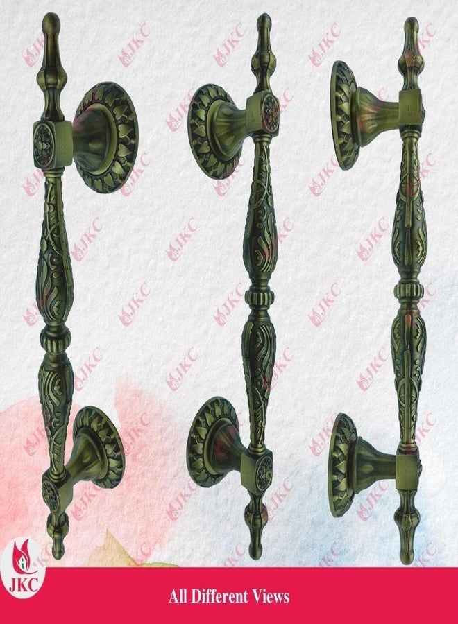 JKC Antique Door Handle 8 Inch, Suitable for Main Door - Elegant and Classic Door Handles, Perfect for Wardrobe Doors and Main Door Handle Needs - Pack of 1 - Image 5