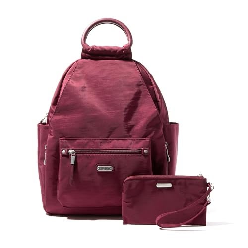 Baggallini All Day Backpack with RFID Phone Wristlet - Lightweight Travel Backpack for Women - Image 1
