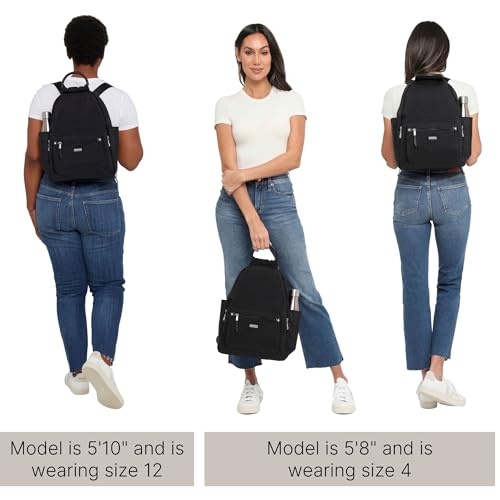 Baggallini All Day Backpack with RFID Phone Wristlet - Lightweight Travel Backpack for Women - Image 5