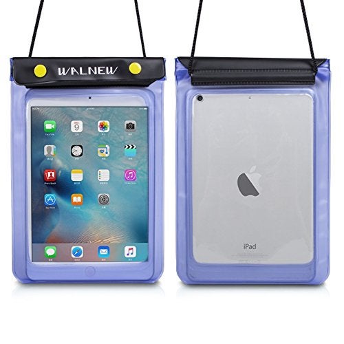 WALNEW Universal Waterproof eReader Protective Case Cover for Colorsoft Signature Edition/7"/6.8“Kindle Paperwhite /6" Kindle 2024/Oasis/Fire 7,iPad mini, Kobo Clara/Nia and More, Blue - Image 3