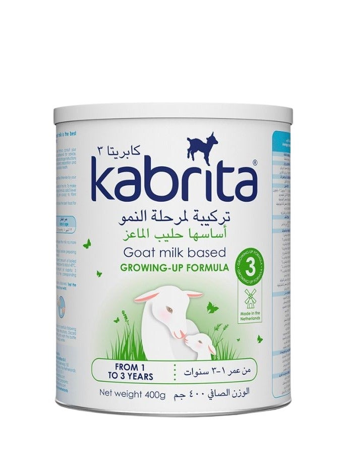 كابريتا حليب ماعز للأطفال المرحلة الثالثة 400جم - Image 1