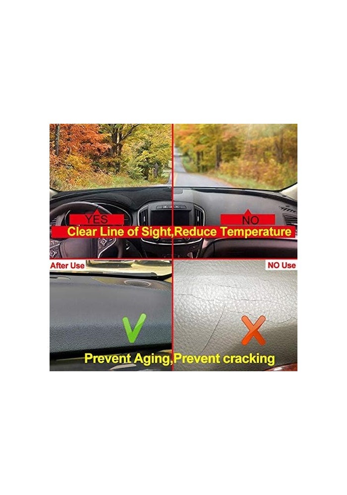 Wivplex Car Dashboard Cover for Toyota Corolla 2012-2019 - Image 3