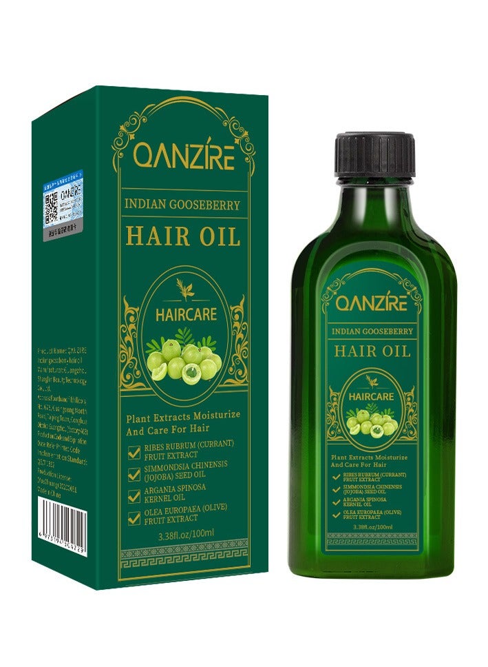QANZIRE Indian Gooseberry Hair Oil 100ML - Image 1