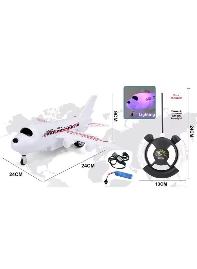 Big Gift Box Four-way Remote Control Aircraft With Charging Remote Control Car Boy Remote Control Excavator Toy School Organization Gift-Color:Rechargeable Version Of Five-channel Double-sided Stunt Car Tubeless Tires - Image 4