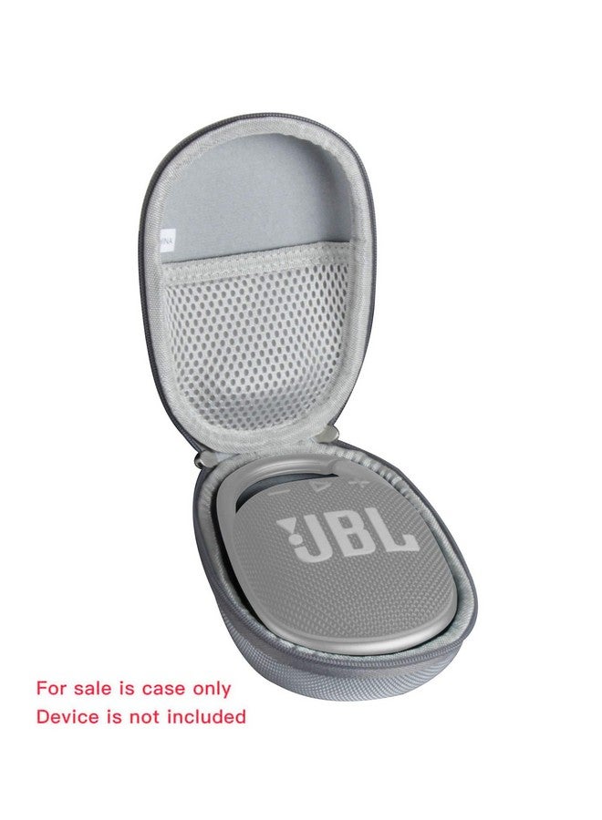 Hermitshell Hard Travel Case For Jbl Clip 4 Portable Mini Bluetooth Speaker (Gray) - Image 2