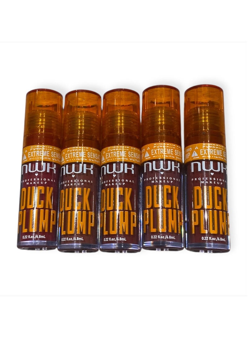 إن دابليو كيه ملمع ومكبر شفايف  5 الوان 08-09-10-11-13 منNWk