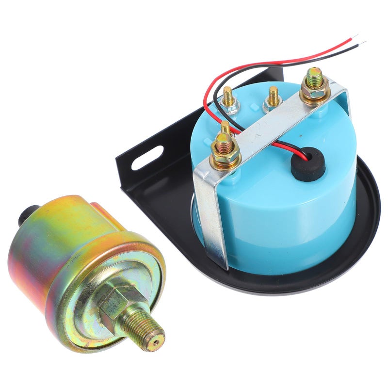 12v 52mm Mechanical Oil Pressure Gauge Kit For Car Truck With Psi Dial Compatibility - Image 2