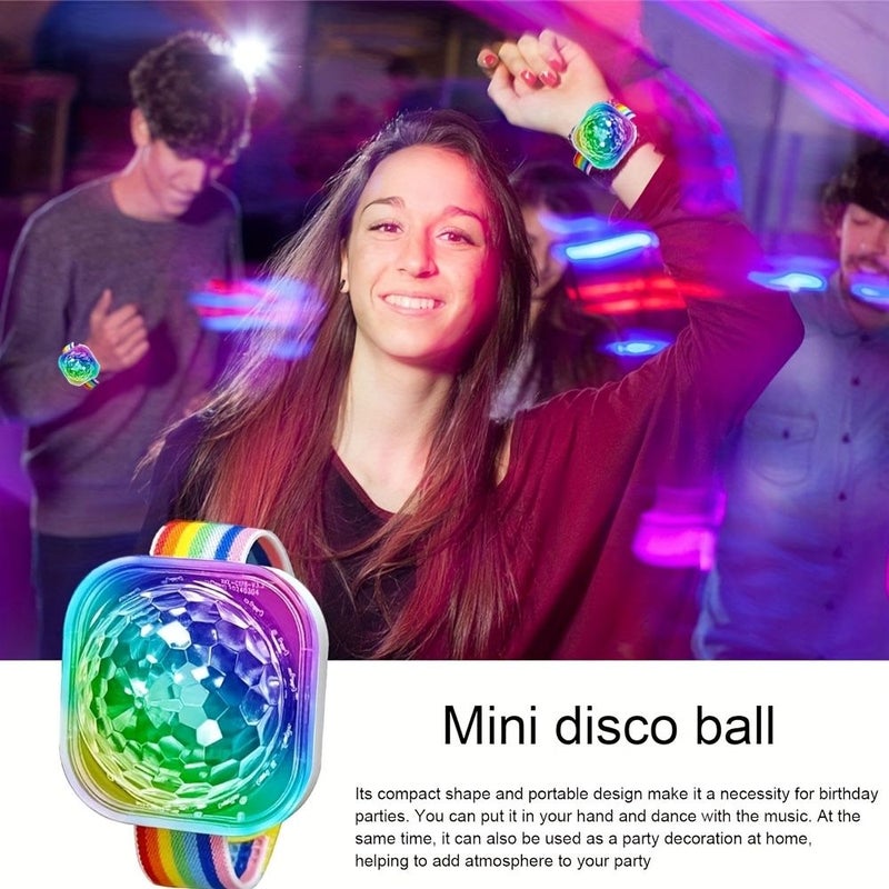 LED Lamp Night Strobe Watch Disco Light 4 Colors Mode Remote Control DJ Light White Small Easy To Carry Holiday Gift Party Supplies Home Decoration Birthday Mystery Gift Camping Night Light - Image 5