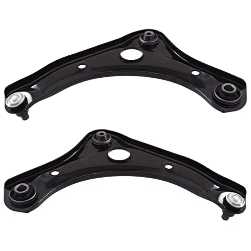 AUQDD 2Pc Suspension Front Lower Control Arm and Ball Joint Assembly Compatible With 2013-2019 Nisan Versa,14-19 Versa Note,15-19 Micra (Replace # K621576 K621577 54500-1HK0C 54501-1HK0C) - Image 2