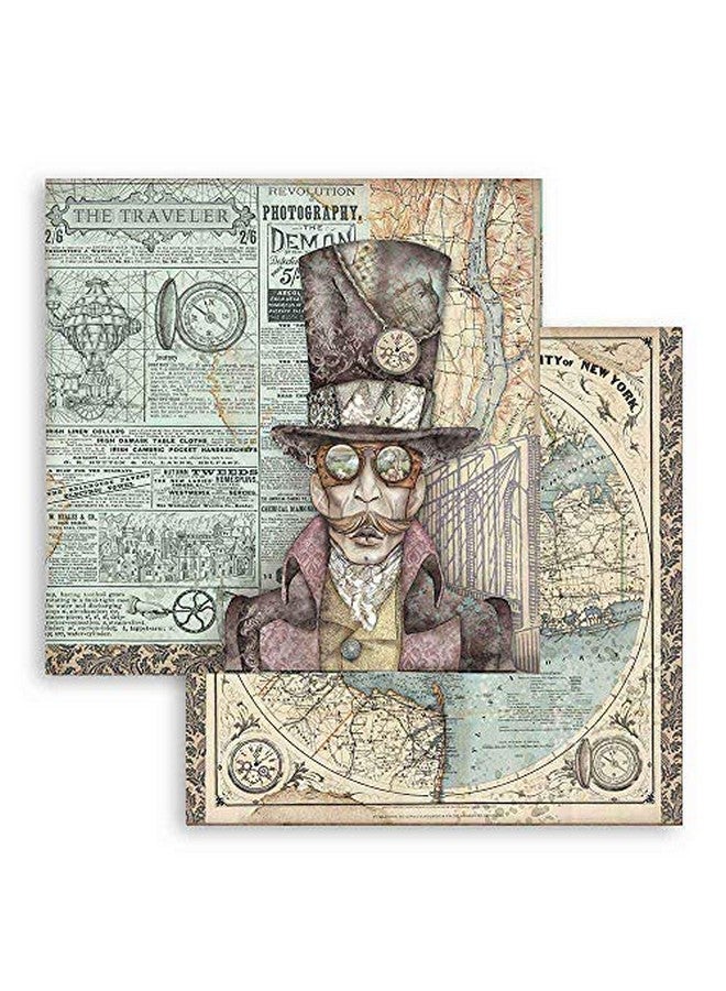 ستامبيريا Intl Paper Pad 12X12 10Pk سير فاجابو 30.5X30.5 متنوع - Image 2