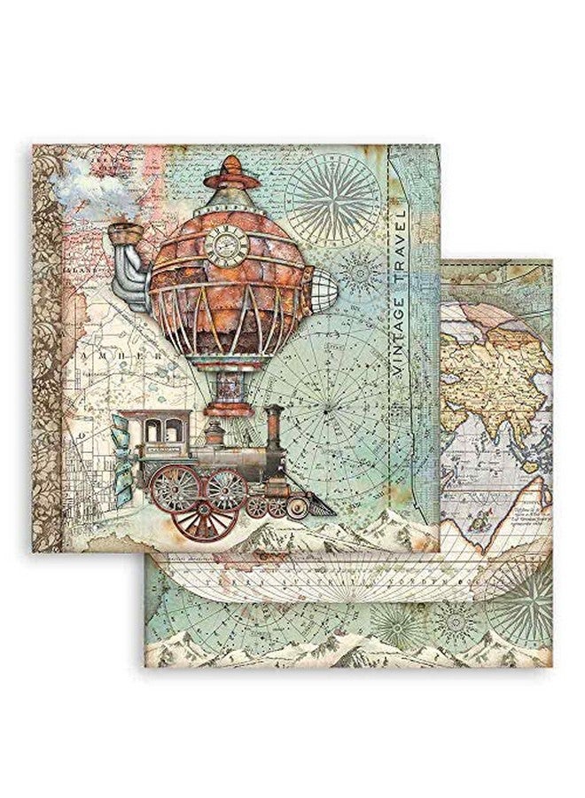 ستامبيريا Intl Paper Pad 12X12 10Pk سير فاجابو 30.5X30.5 متنوع - Image 4