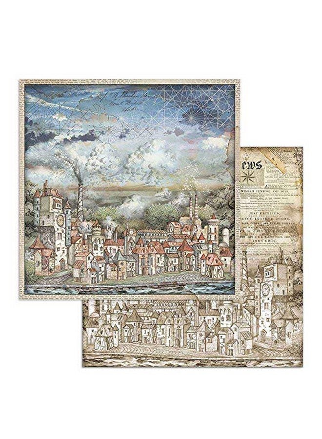 ستامبيريا Intl Paper Pad 12X12 10Pk سير فاجابو 30.5X30.5 متنوع - Image 3