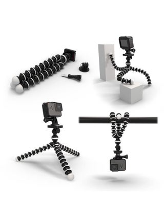 Digicharge 10‘' Octopus Flexible Tripod Camera + Action Cam Mount Stand, Compatible With GoPro Hero13 Hero12 Hero11 Hero10 Max HERO 13 12 11 Mini 10 9 8 FUSION DJI Osmo Action 5 Akaso Brave Apeman Cam - pzsku/Z635AB48E21BF3FD68C0AZ/45/1743361082/35609d23-378c-4867-8166-5d678b72b1f2