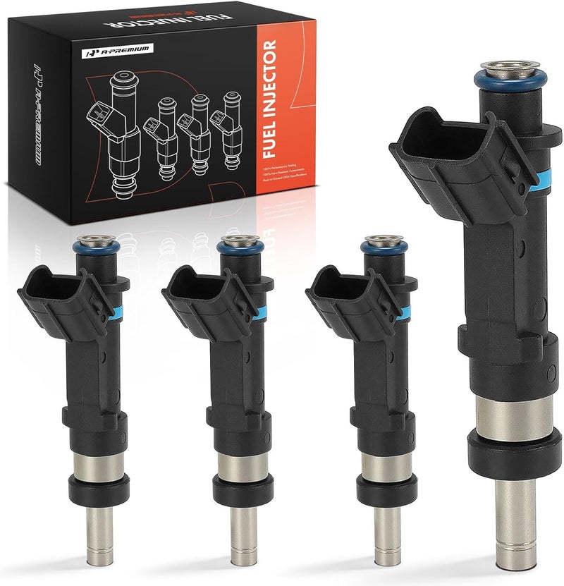 A-Premium Fuel Injector Replacement Set for Scion iQ 2012-2015, 1.3L L4 GAS DOHC - Image 1