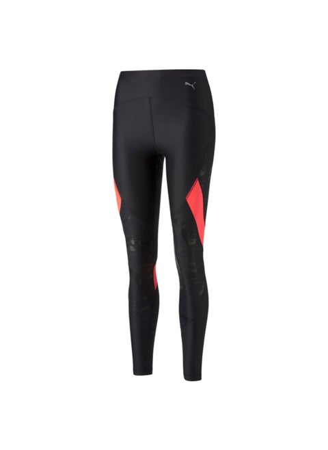 ULTRAFORM Womens High Waist Full Length Printed Running Tights