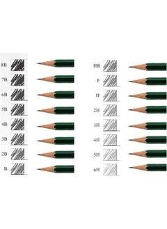 Fatih 2b Art Pen Graduated Pen 2 Pieces Graduated Art Pen Soft Tip Pencil  - Image 4