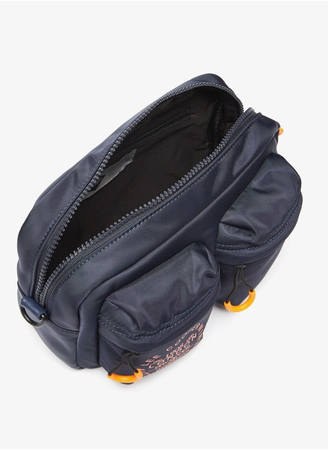 Lee Cooper - Women Printed Crossbody Bag with Zip Closure and Adjustable Strap - Image 1