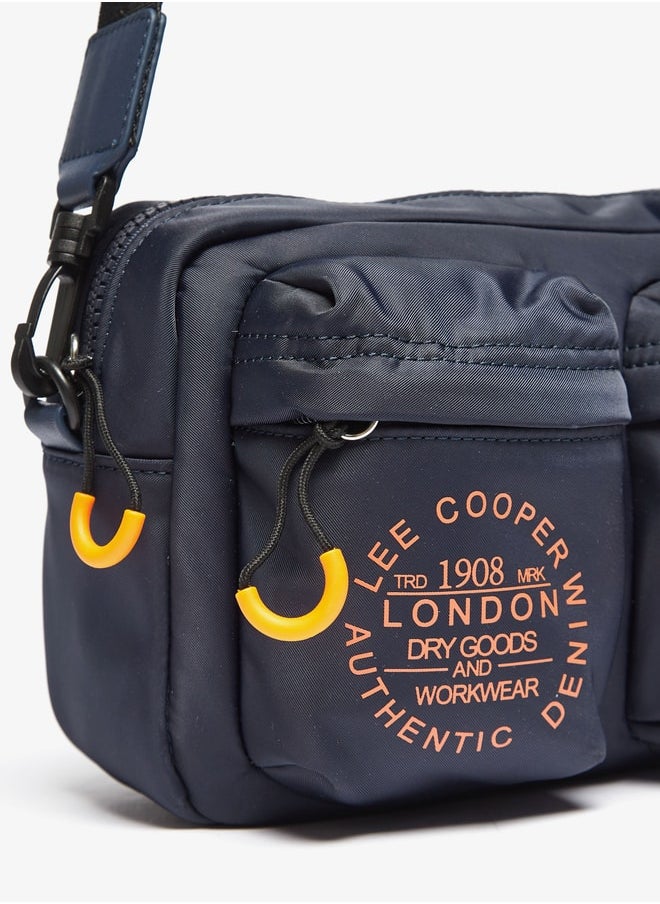 Lee Cooper - Women Printed Crossbody Bag with Zip Closure and Adjustable Strap - Image 1
