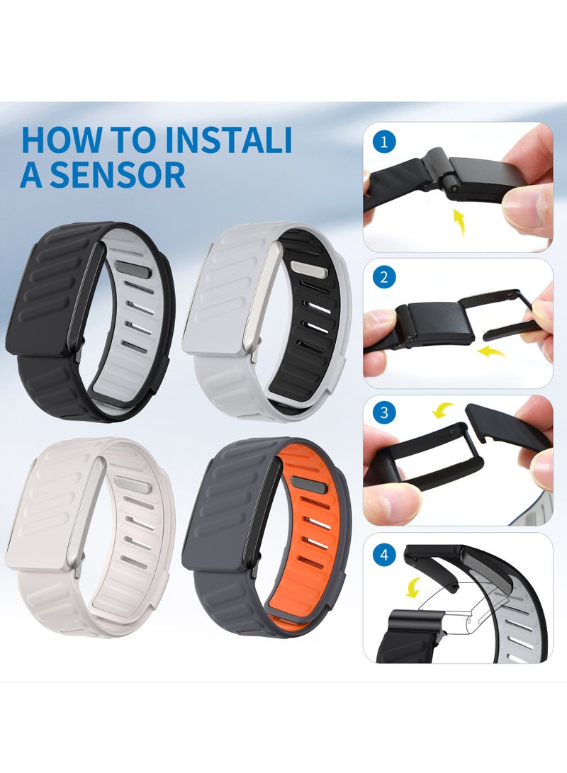 RinGinG Sport Silicone Replacement Band Compatible with Whoop 5.0 Wearable Fitness & Activity Tracker, Durable, Comfortable & Breathable and Adjustable Wristband Replacement Strap Easy to Use and Perfect for Every Occasion Whoop Band Silicone Replacement Wrist Compatible with Whoop Strap 5.0 Ultra-Soft Waterproof and Sweatproof, Soft-Touch and Flexible Silicone, Premium Quality, Comfortable - Image 5