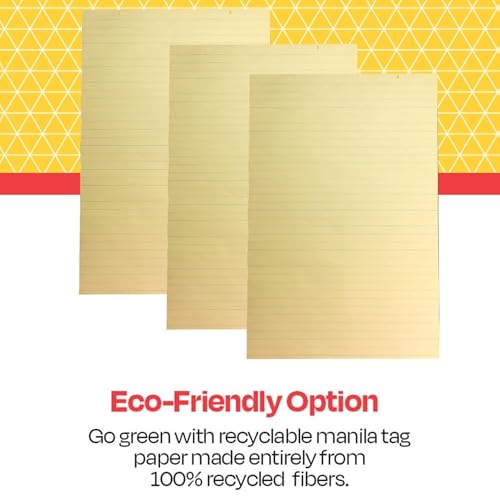 School Smart ورق مخطط مانيلّا كبير من سكول سمارت، 36 × 24 بوصة، 36 ورقة - Image 4