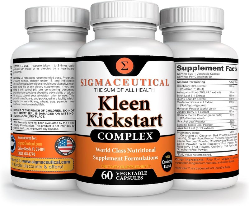 SIGMACEUTICAL Kidney Cleanse  Kidney Supplement  Cranberry Supplement  Kidney Support Supplement  60 Capsules - Image 4