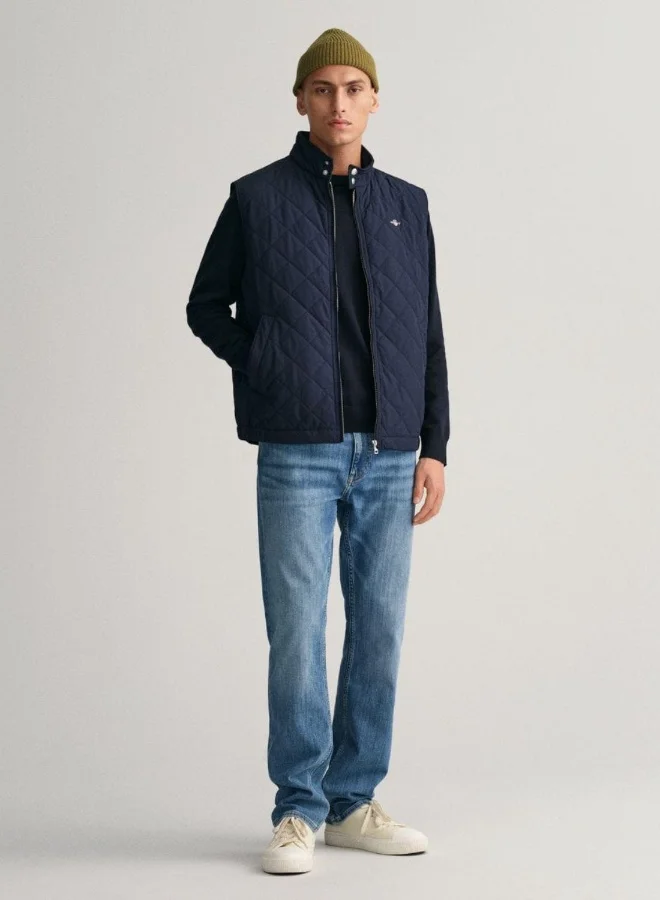 GANT  Gant Quilted Windcheater Vest for Men | Best Price UAE