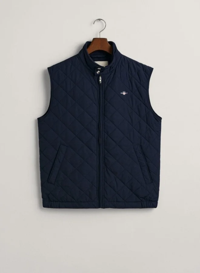 GANT  Gant Quilted Windcheater Vest for Men | Best Price UAE