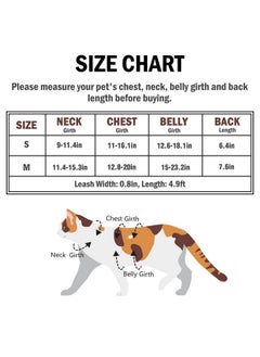 PUPTECK PUPTECK Cat Harness and Leash Set Escape Proof for Walking, Breathable Mash Vest Adjustable Harness for Cats Puppy Small Animals, Reflective at Night, Black Medium  - Image 2