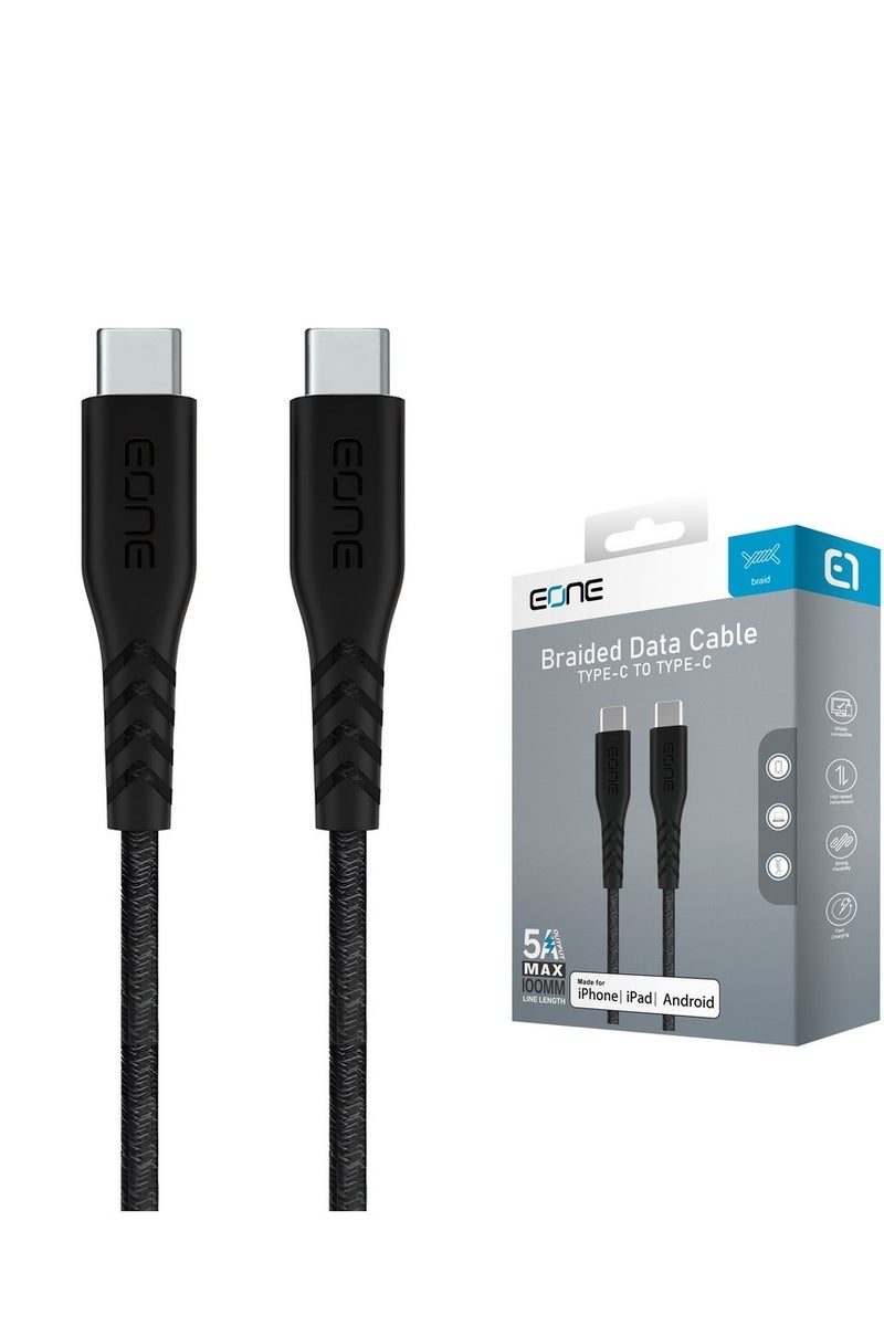 Eone 1.2m Certified USB-C Cable – 100W PD Fast Charging, Durable and Compatible with MacBook, iPad, and iPhone - Image 2