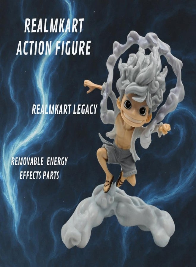Realmkart Anime Action Figure Samurai PVC Figurine 17CM Collectible Statue for Anime Gift,Office Table,Study Table - Image 2