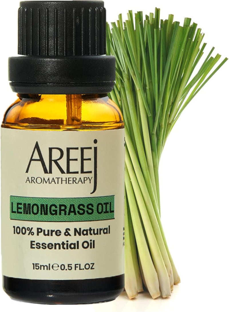Areej ar 0216 lemongrass oil for moisturiser, 15 ml