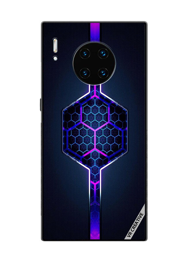 VR CREATIVE Protective Case Cover For Huawei Mate 30 Pro Abstract Design Multicolour - Image 1