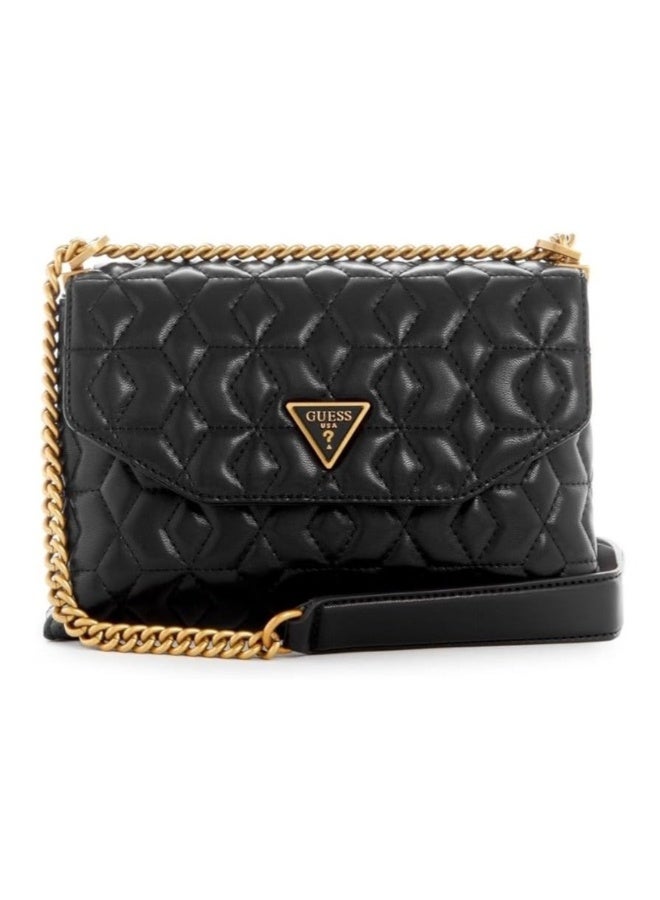 GUESS Elenia Convertible Crossbody Flap Camera Bag - Image 1