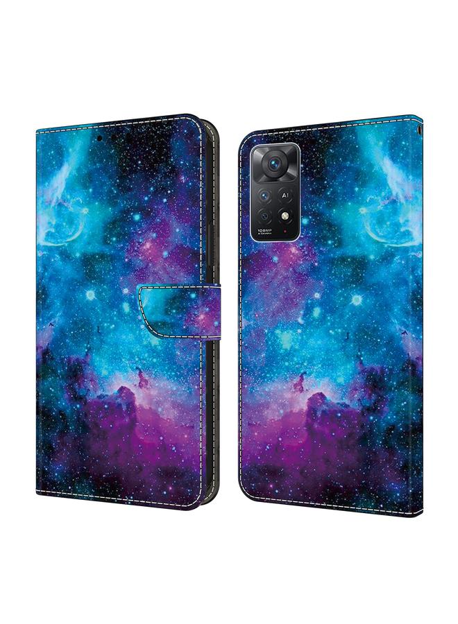 The Bros Case For Xiaomi Redmi Note 11 Global Crystal Painted Leather Phone case
