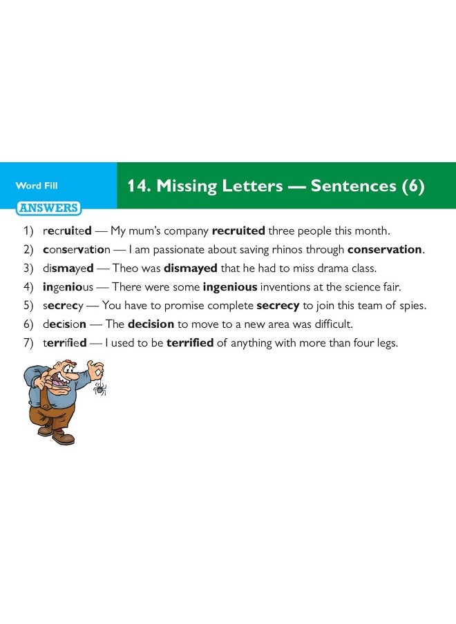 11+ CEM Revision Question Cards: Verbal Reasoning Cloze - Ages 10-11  - Image 5