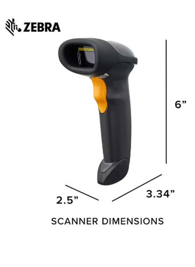 Symbol - Zebra LS2208 Wired 1D Barcode Reader - Image 1