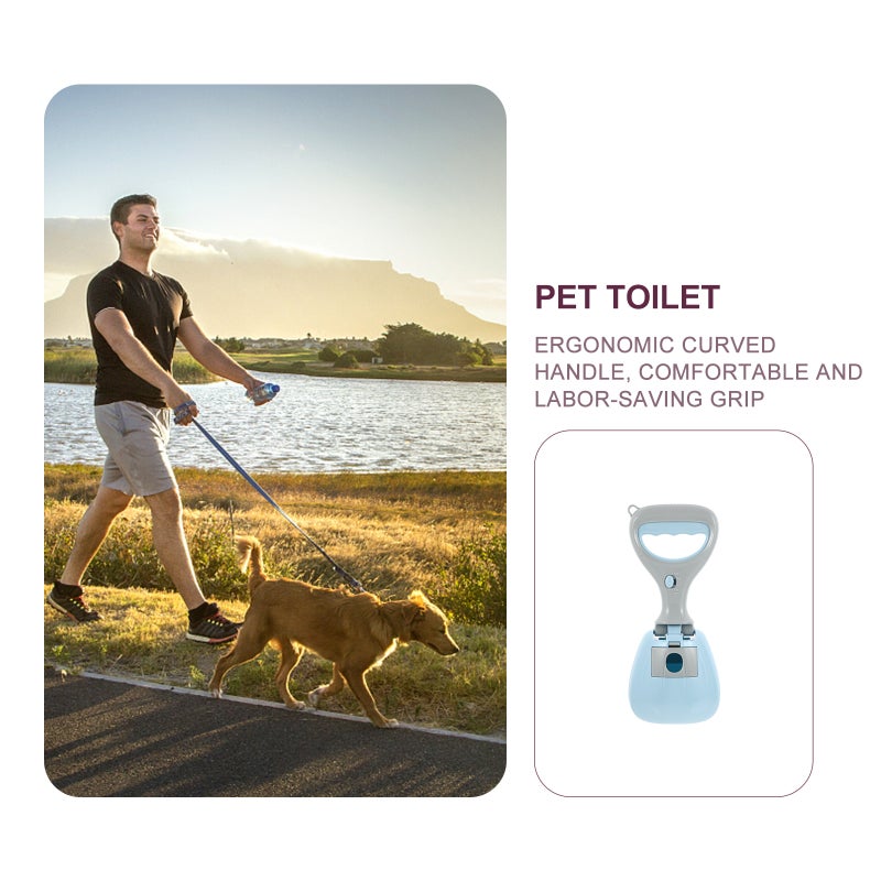 Pet Pooper Scooper Poop Dog Waste Picker Cleaning Tool - Image 3