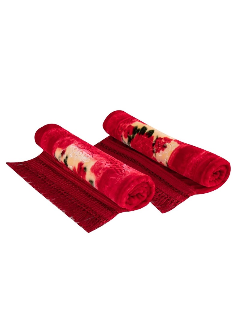 Stargold - Korea Quality Blanket Set of 4 Pieces King Size Super Soft Double Ply Combo Blanket - Image 1