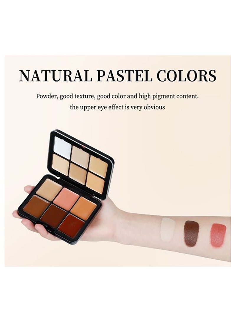 12 Color Blending Color Contour and Concealer Blusher Palette for Sculpting and Illuminating Natural Color - Image 2