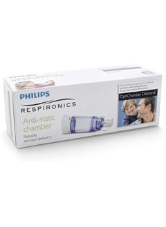 Philips فاصل جهاز الاستنشاق المضاد للكهرباء الساكنة Optichamber Diamond من Respironics  - Image 2