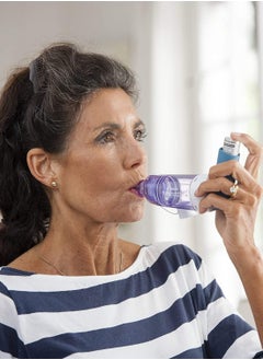 Philips فاصل جهاز الاستنشاق المضاد للكهرباء الساكنة Optichamber Diamond من Respironics  - Image 4