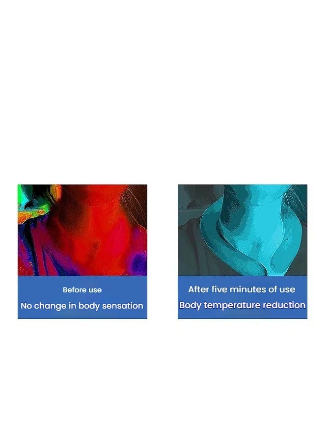 Generic Cooling Magic Ring-PCM Ice Neck Tube - No-Charge Reusable Cooling for Summer Outdoor Heat-Automatically freezes below 28°C-pink - Image 5
