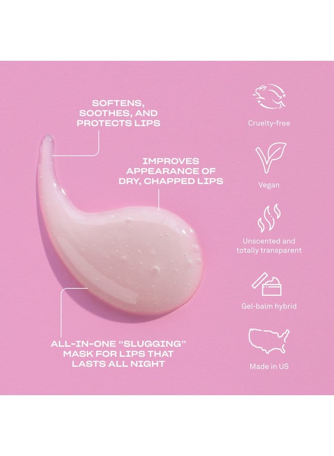 BABE ORIGINAL أبي أوريجينال بيبي توهج قناع نوم الشفاه خالي من العطور لشفاه أكثر نعومة مُعزّز بحمض الهيالورونيك ومضادات الأكسدة لشفاه أكثر سلاسة وترطيب خالي من الروائح وخالي من القسوة - Image 3