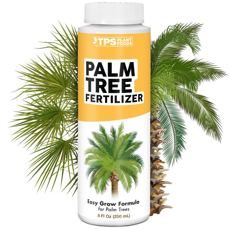 TPS NUTRIENTS Palm Tree Fertilizer for All Palms and Ferns, Liquid Plant Food 8 oz (250mL) - Image 1