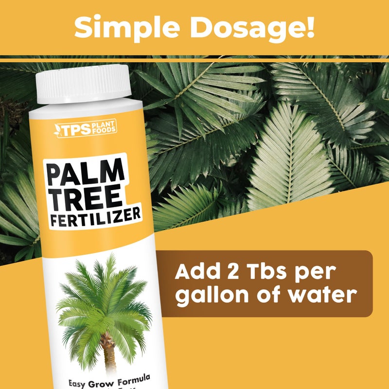 TPS NUTRIENTS Palm Tree Fertilizer for All Palms and Ferns, Liquid Plant Food 8 oz (250mL) - Image 3