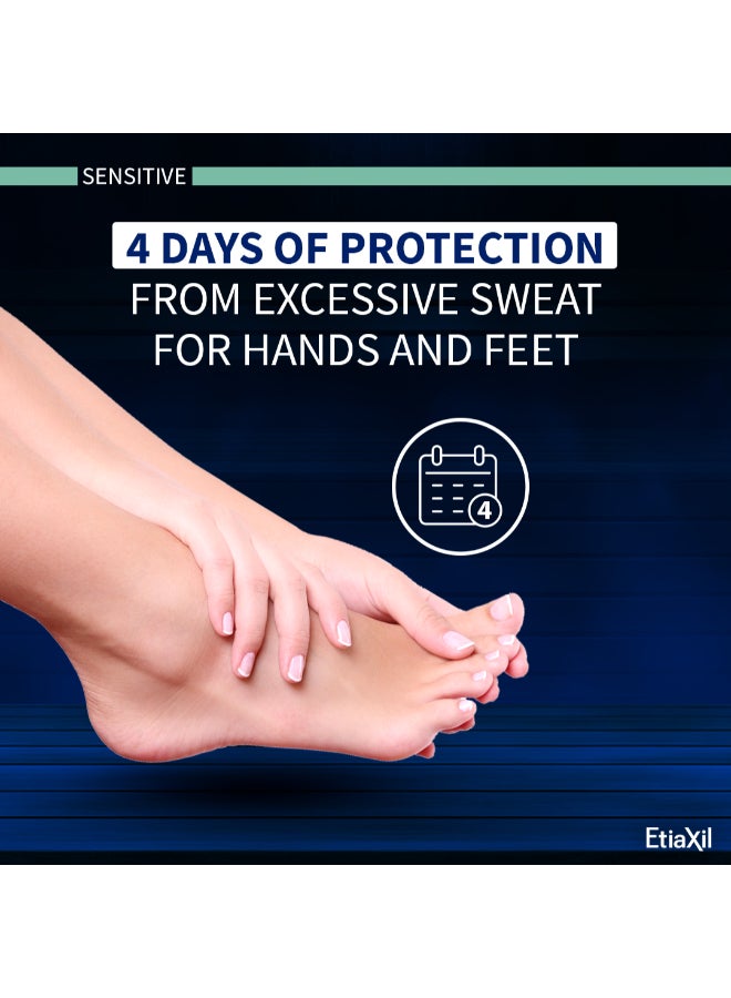 Etiaxil مزيل العرق الحساس للتعرق المفرط للقدمين واليدين 4 أيام لوشن للبشرة الحساسة خالي من العطور 100 مل - Image 5