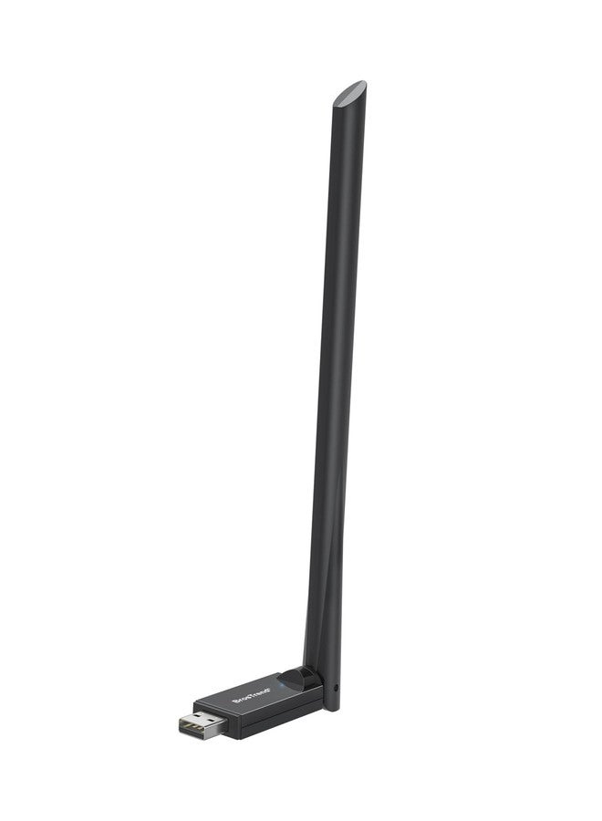 BrosTrend AX900 USB WiFi Dongle Long Range, Wi-Fi 6 Dongle Dual Band 5GHz 600Mbps + 2.4GHz 286Mbps, USB WiFi Adapter for PC w/ 6dBi Antenna Supports Windows 11/10/7, High Gain Wireless Adapter USB2.0 - Image 1