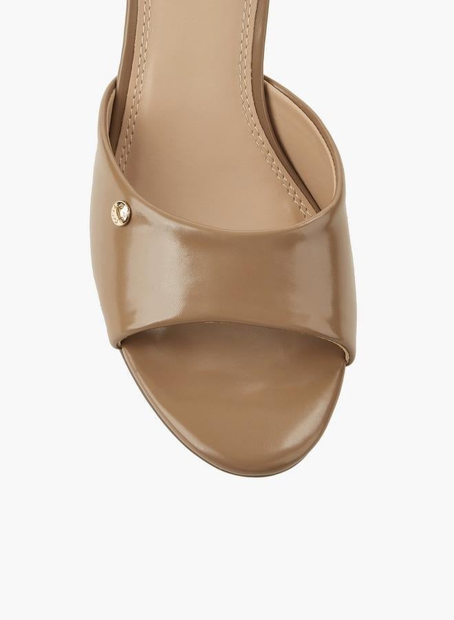 Paprika Women Flared Heel Sandals - Image 4