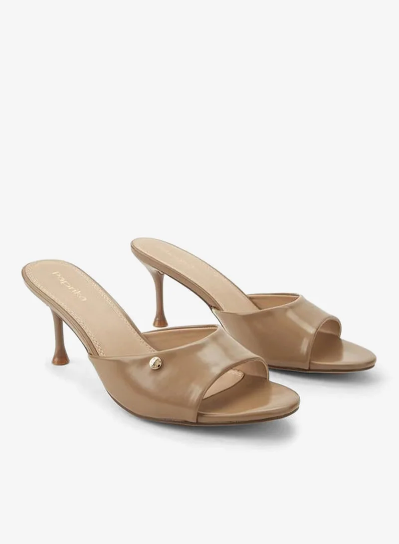 Paprika Women Flared Heel Sandals