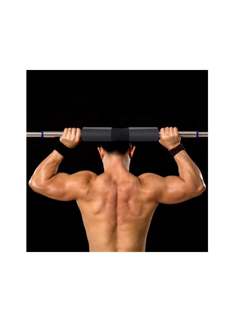 H PRO H PRO Barbell Squat Pad| Neck & Shoulder Protective Pad| Great for Squats, Lunges, Hip Thrusts, Weight Lifting & More| Fit Standard and Olympic Bars Perfectly  - Image 3